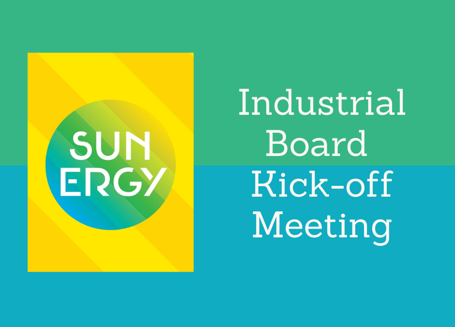 Industrial Board Kick-off Meeting