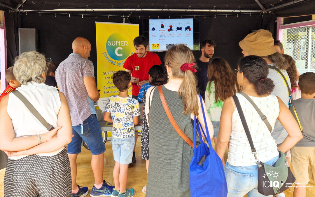 ICIQ successfully unmasks CO₂ at the 16th “Festa de la Ciència” of Barcelona